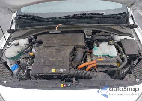 2017 Hyundai Ioniq Hybrid Blue z USA, uszkodzony, nr VIN KMHC65LC4HU031265